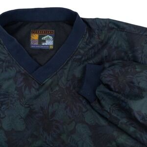 Vintage Forrester's Men's L Floral Pullover 90s Outerwear Crewneck Golf USA Made